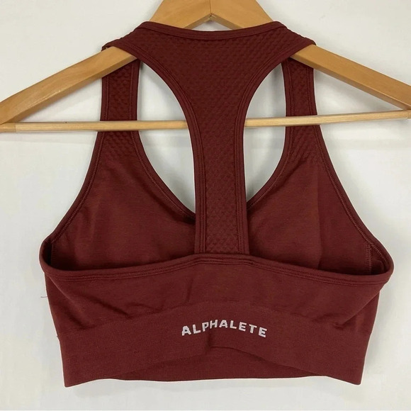 Alphalete Racerback Sports Bra Size Small - Picture 2 of 5